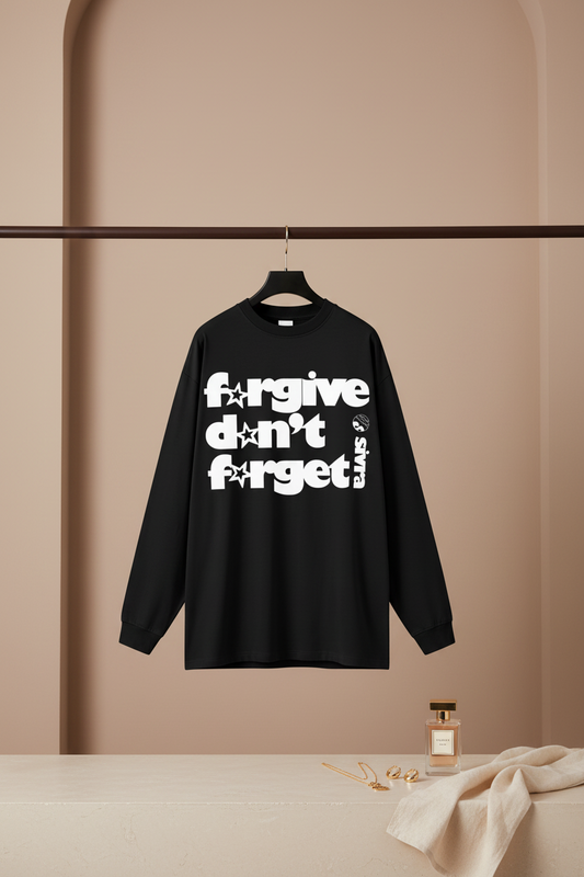 f*rgive d*n't f*rget - front [long sleeve]