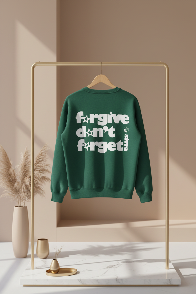 f*rgive d*n't f*rget - back [sweatshirt]
